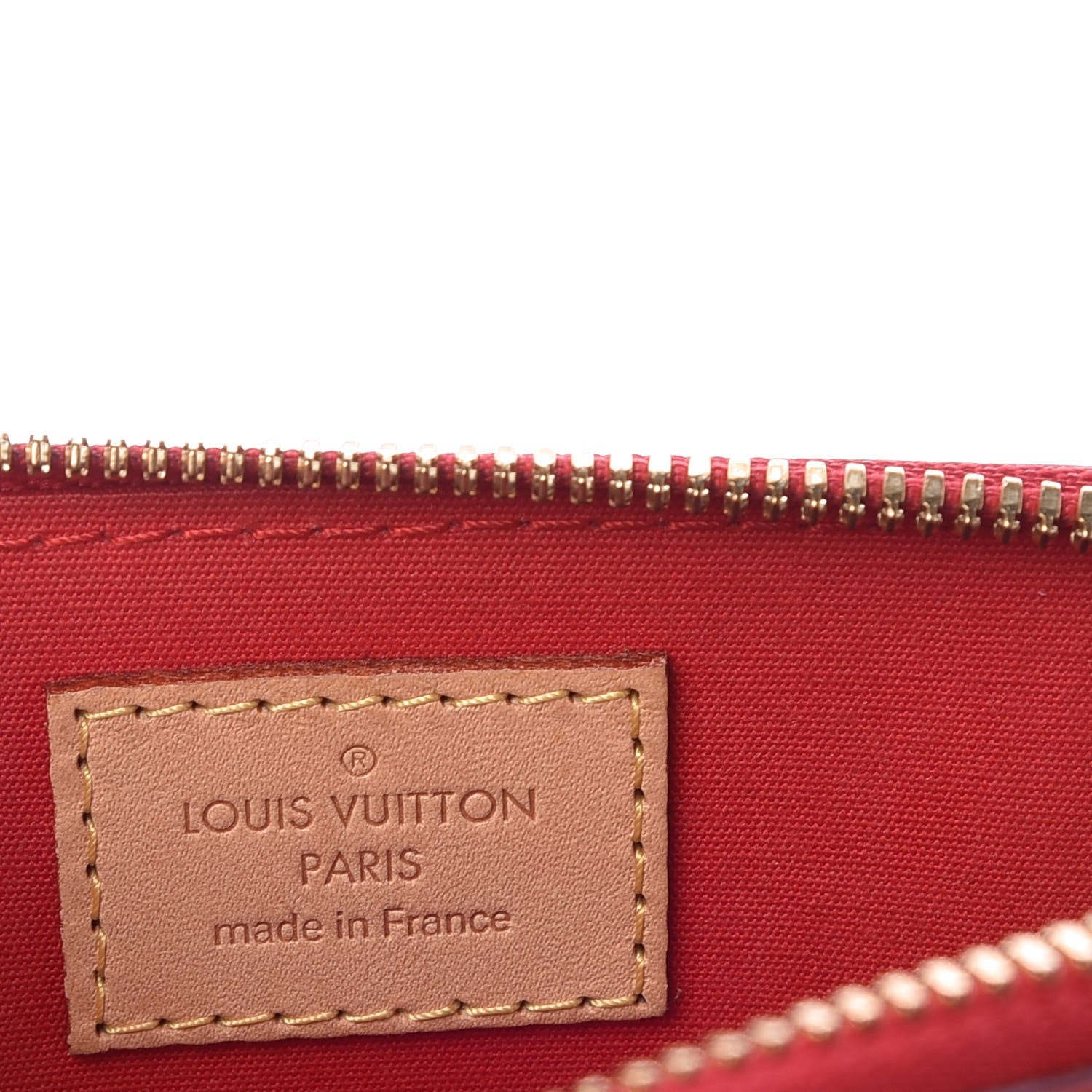 Louis Vuitton Vernis Alma BB Cherry 7 of 8