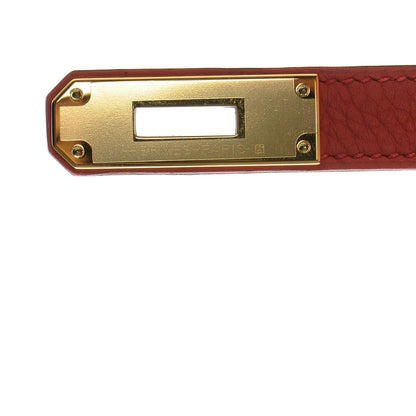 Hermes Togo Birkin 30 Rouge Pivoine 7 of 24