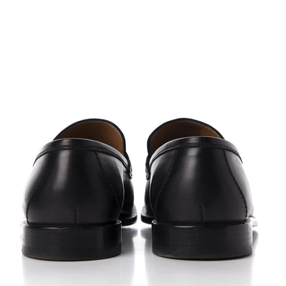 Louis Vuitton Calfskin Mens Loafers 9.5 Black 6 of 14