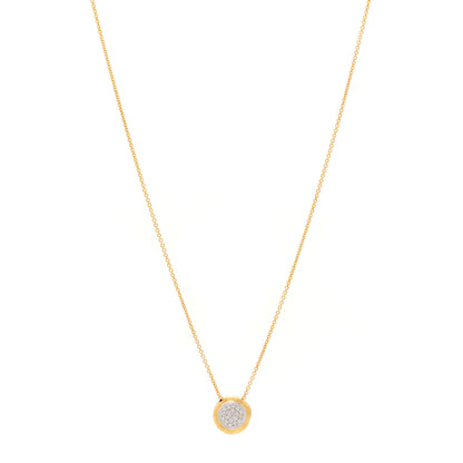 Marco Bicego 18K Yellow White Gold Diamond Jaipur Pendant Necklace 1 of 4
