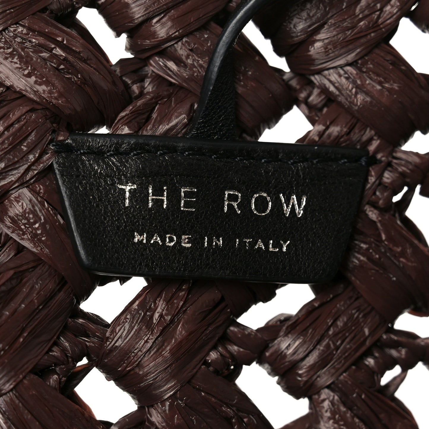Raffia Estelle Two Bag Espresso