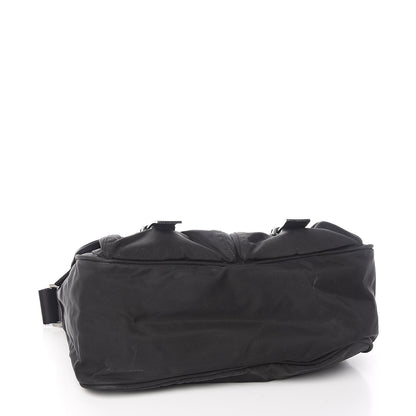 Prada Nylon Vela Messenger Bag Black 4 of 12