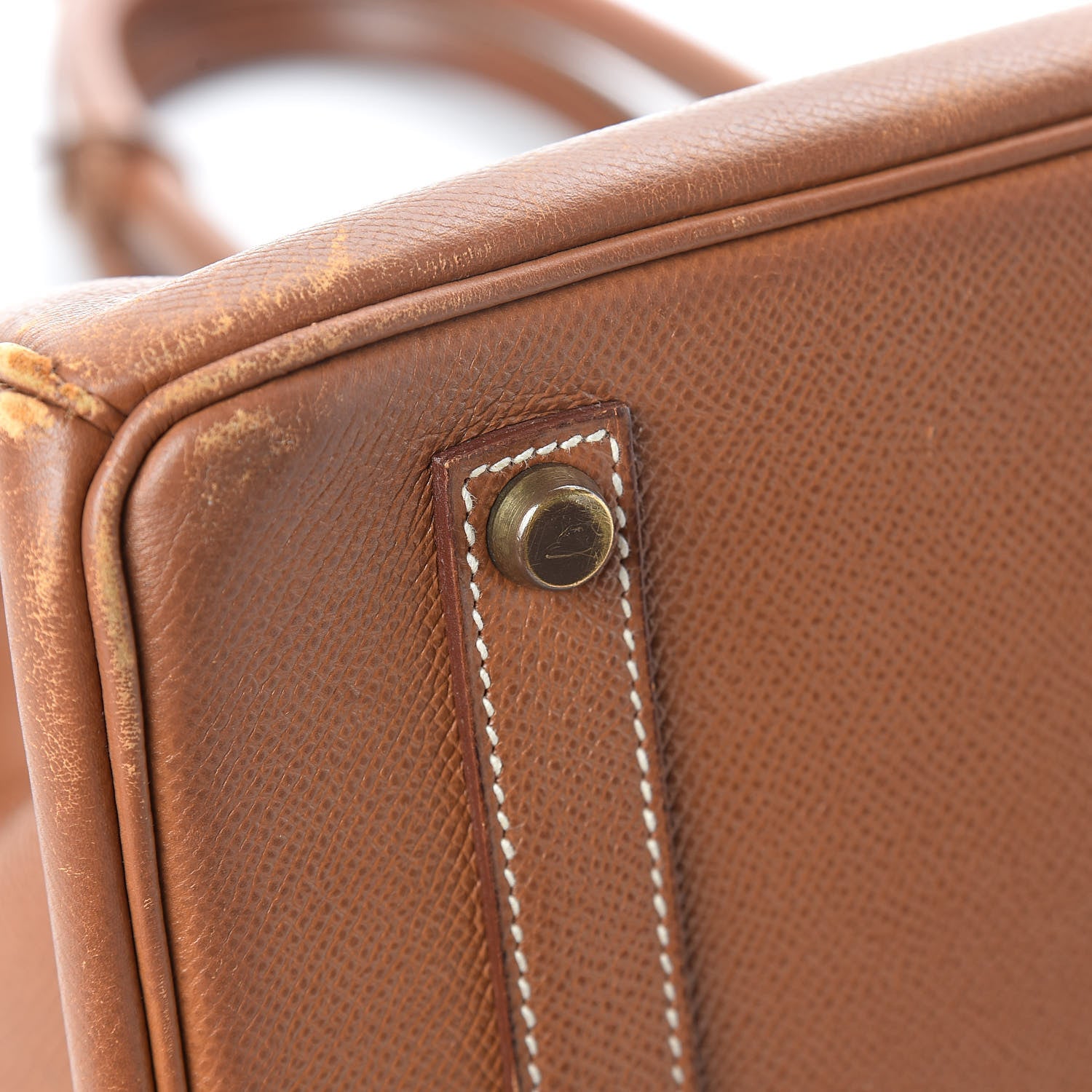 Hermes Courchevel Birkin 35 Gold 41 of 44