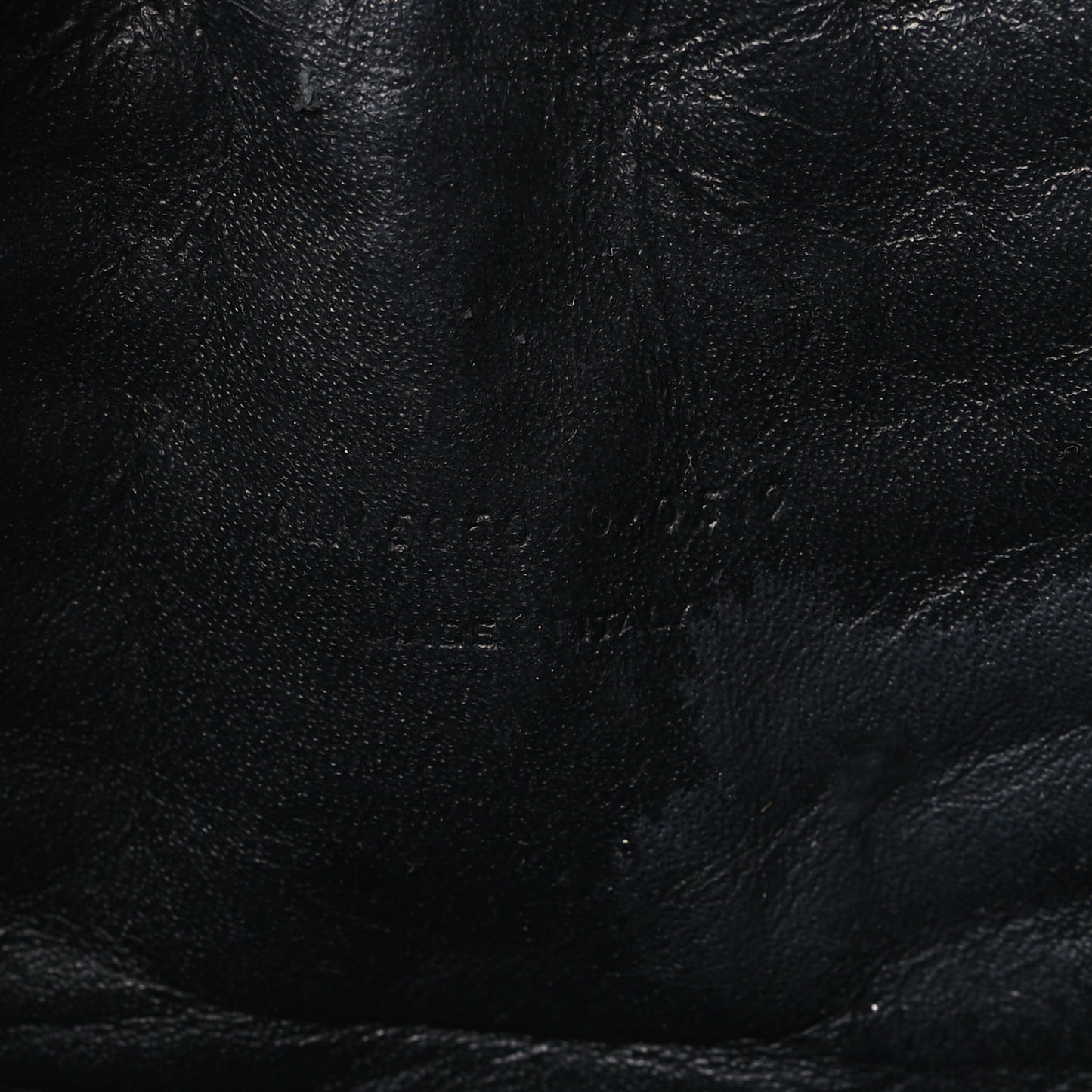 Grain De Poudre Matelasse Monogram Mini Lou Camera Bag Black