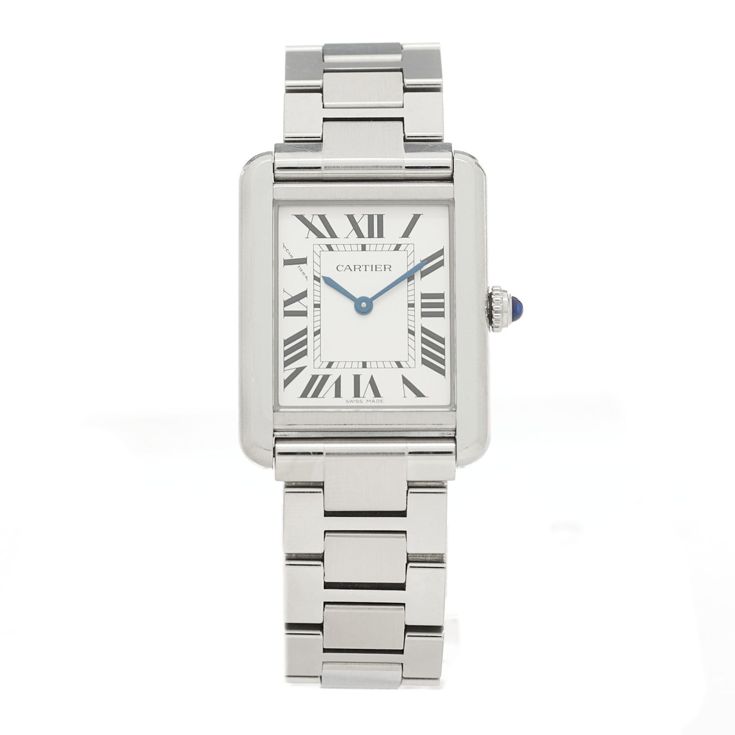 Stainless Steel 24mm Tank Solo Quartz Watch