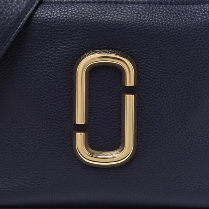 Marc Jacobs Supple Natural Grain Calfskin The Softshot 27 Bag Navy 8 of 12