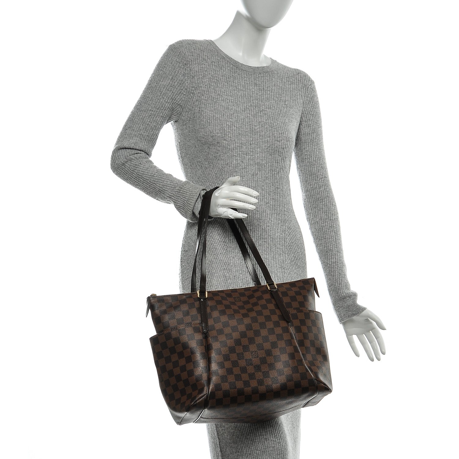 Louis Vuitton Damier Ebene Totally MM 2 of 7