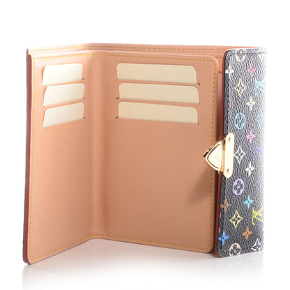 Louis Vuitton Monogram Multicolor Koala Wallet Black 5 of 7