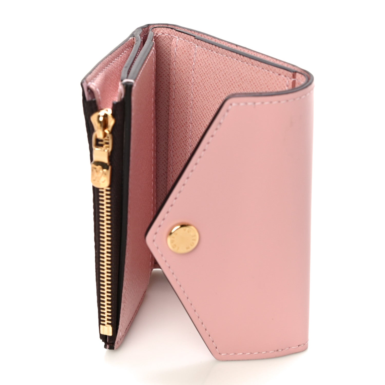 Louis Vuitton Monogram Zoe Wallet Rose Ballerine 5 of 10