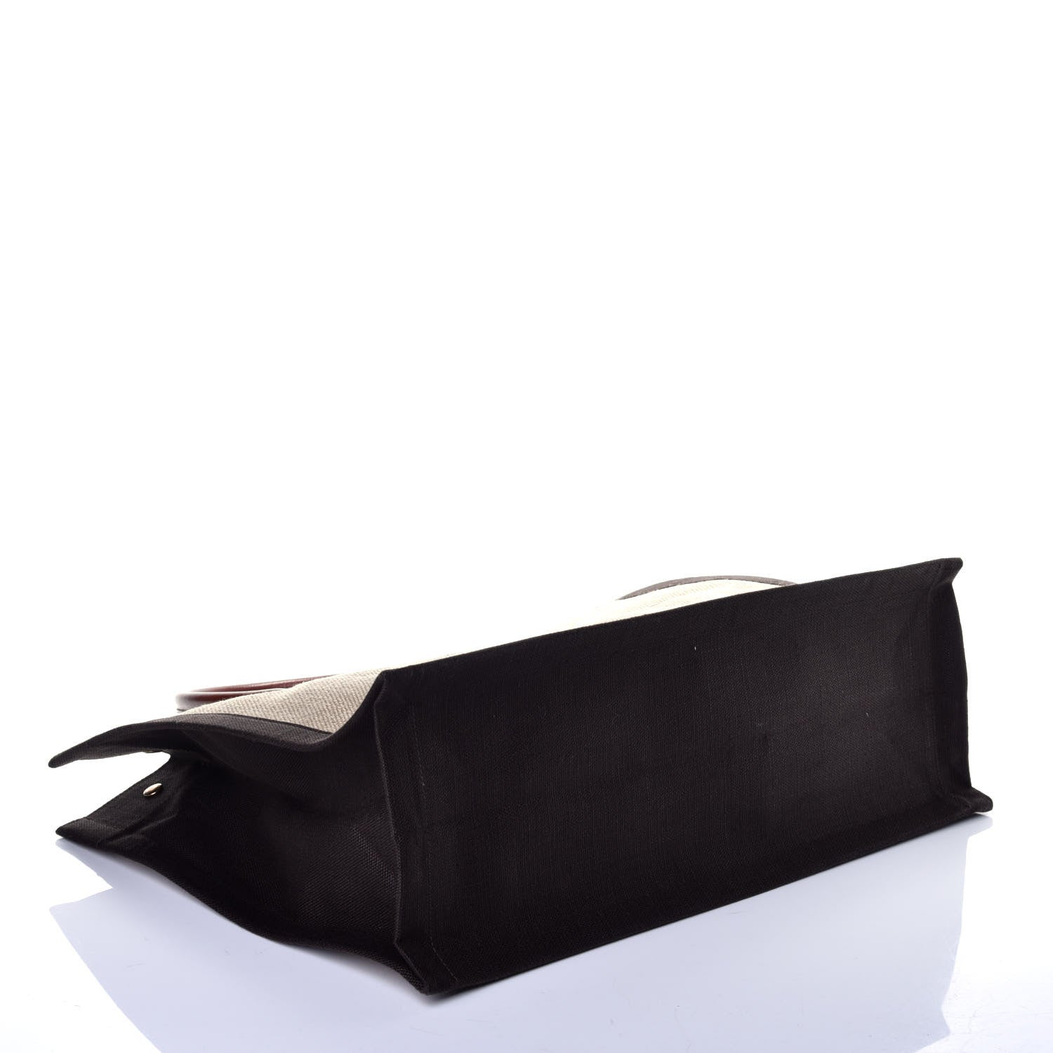Saint Laurent Linen Calfskin Rive Gauche Tote Natural 4 of 8