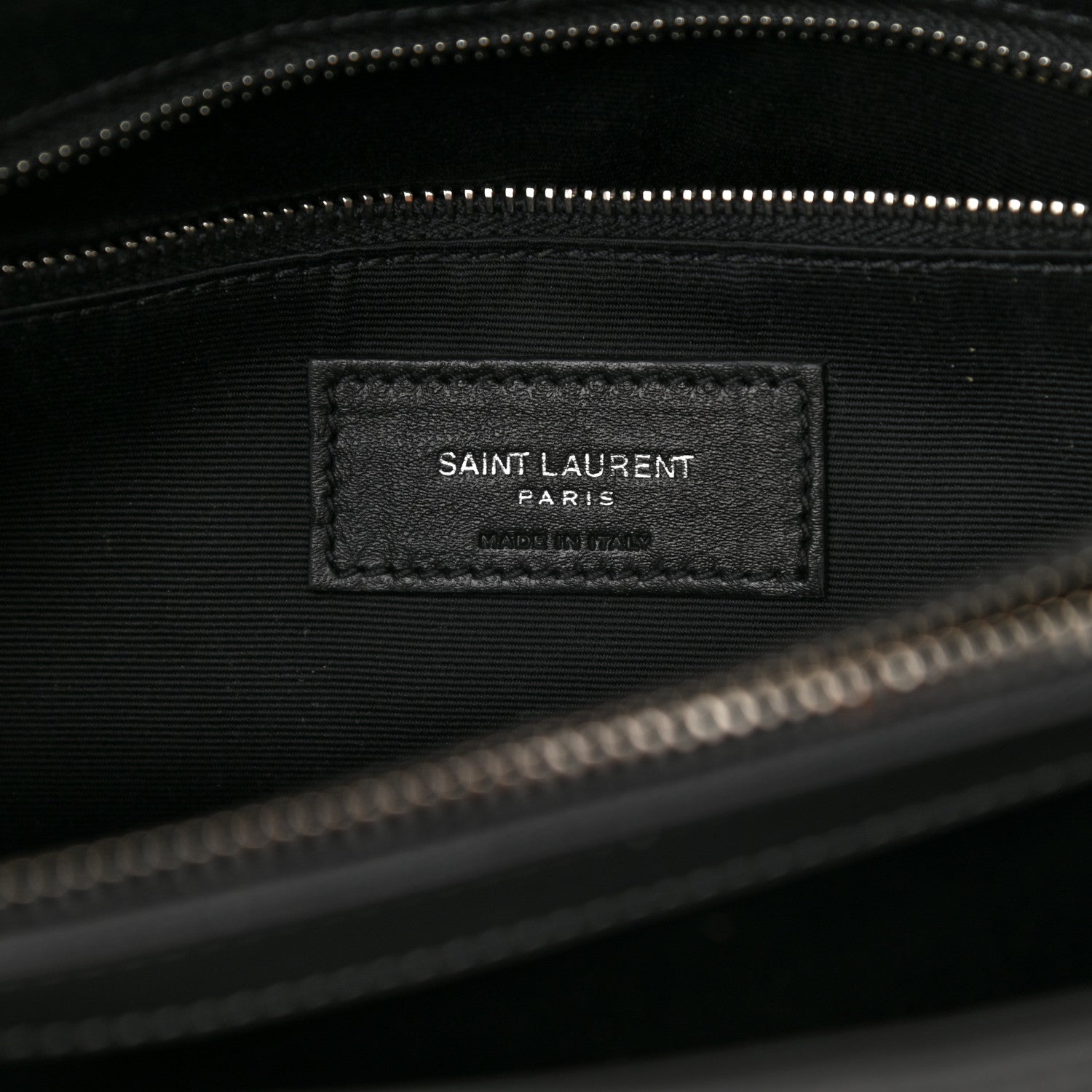 Saint Laurent Calfskin Y Quilted Monogram Medium Loulou Chain Satchel Earth 7 of 13
