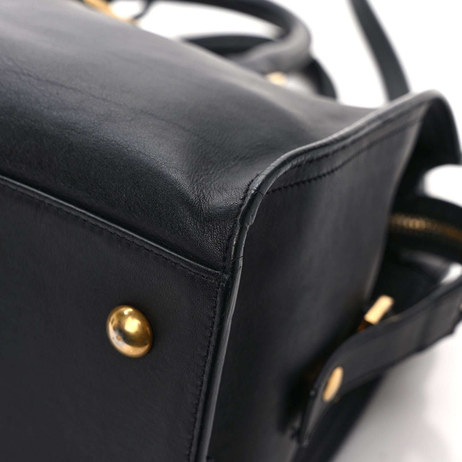 Saint Laurent Calfskin Small Classic Y Cabas Black 10 of 13