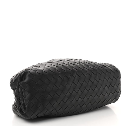 Bottega Veneta Nappa Maxi Intreccio The Pouch Oversized Clutch Black 4 of 9
