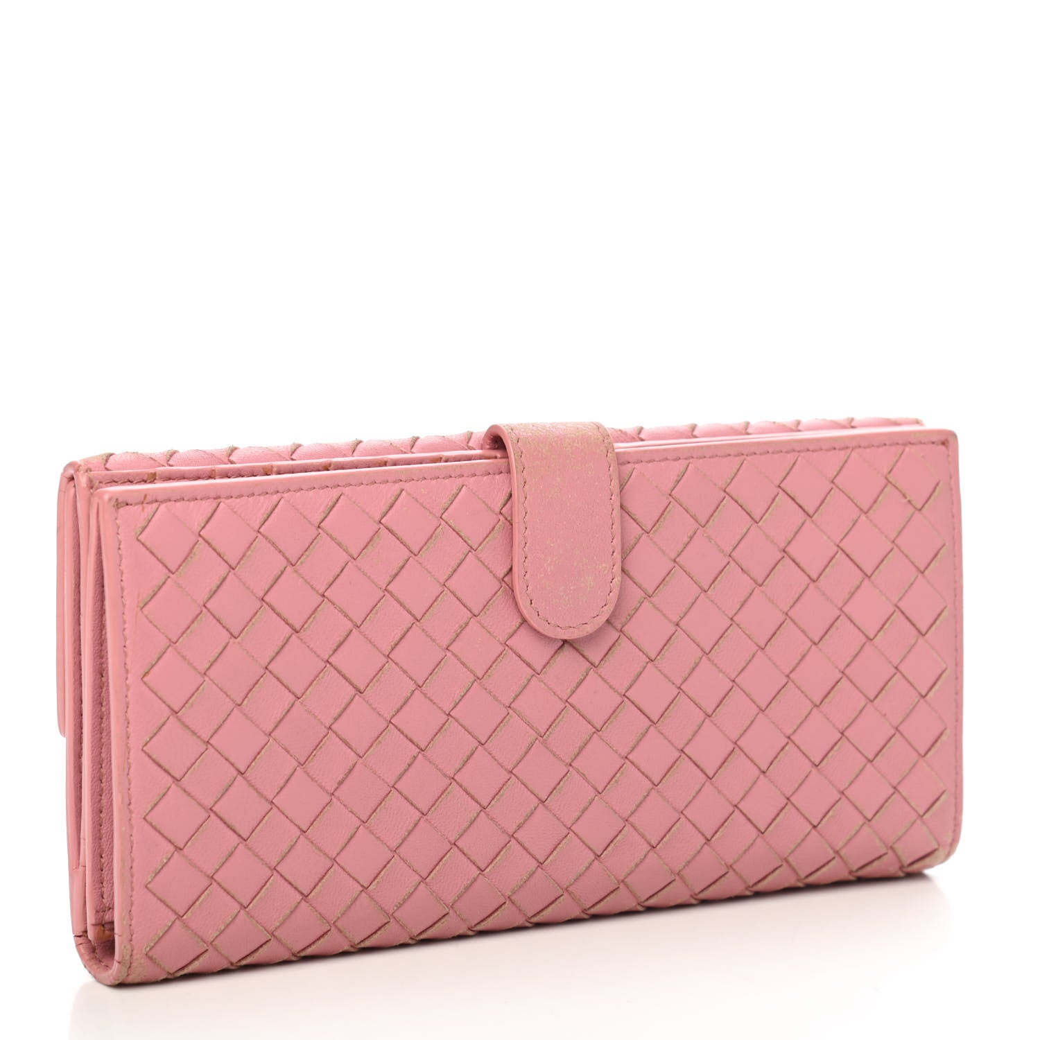 Bottega Veneta Nappa Intrecciato Continental Flap Wallet Watteau 3 of 7