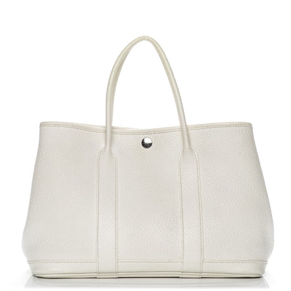 Hermes Negonda Garden Party Tote 30 TPM White 1 of 18