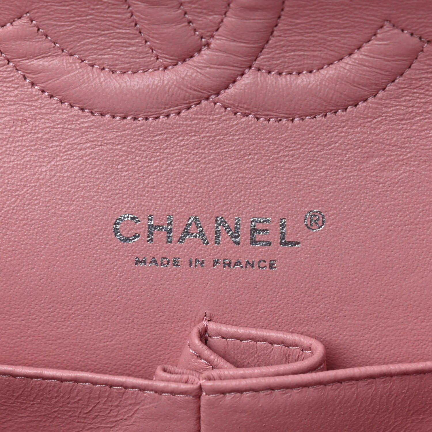 Chanel Caviar Quilted Medium Double Flap Pink 5 of 11