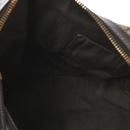 Gucci Monogram Medium D Gold Ring Hobo Dark Brown 5 of 13