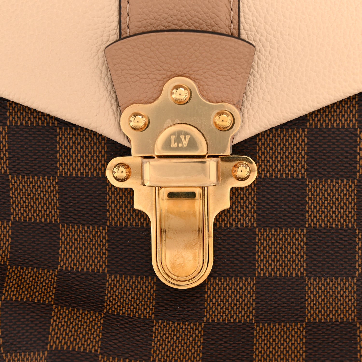 Louis Vuitton Damier Ebene Clapton Backpack Creme 11 of 12