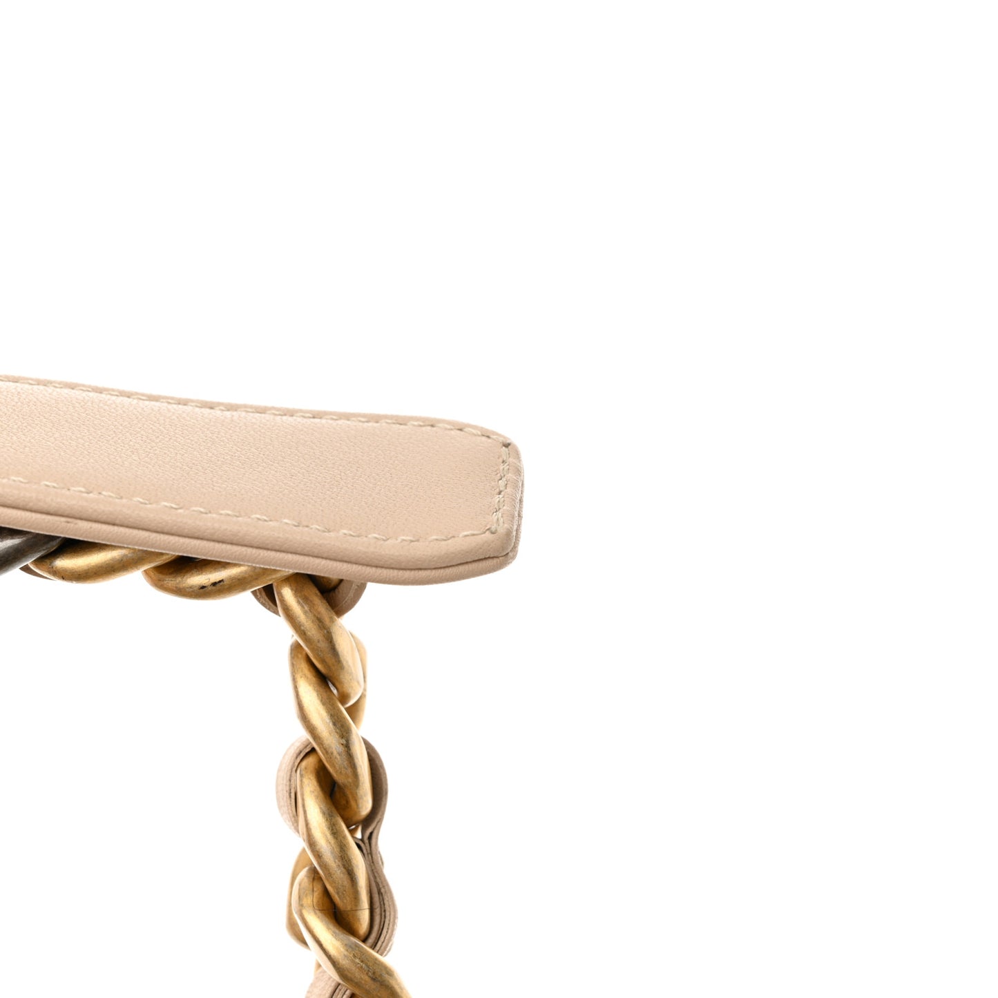 Tweed Maxi Chanel 19 Flap Beige Black