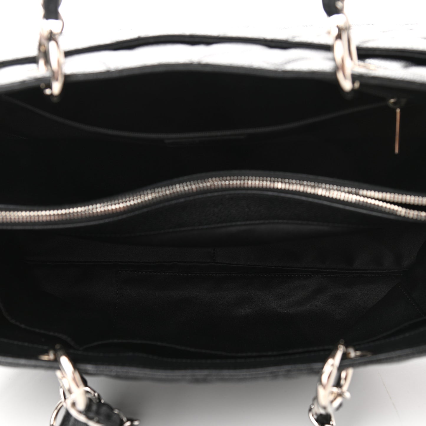 Caviar Quilted XL Grand Shopping Tote GST Black