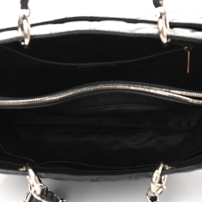 Chanel Caviar Quilted XL Grand Shopping Tote GST Black 5 of 12