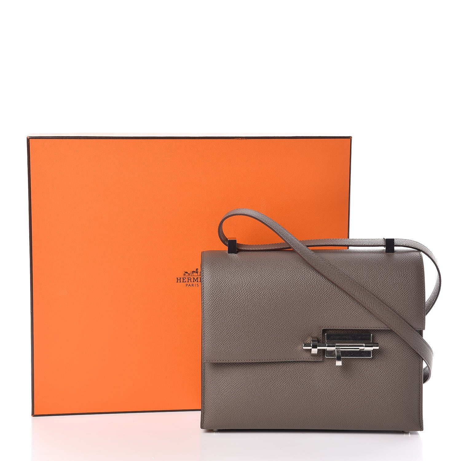 Hermes Epsom Verrou 21 Etain 11 of 11
