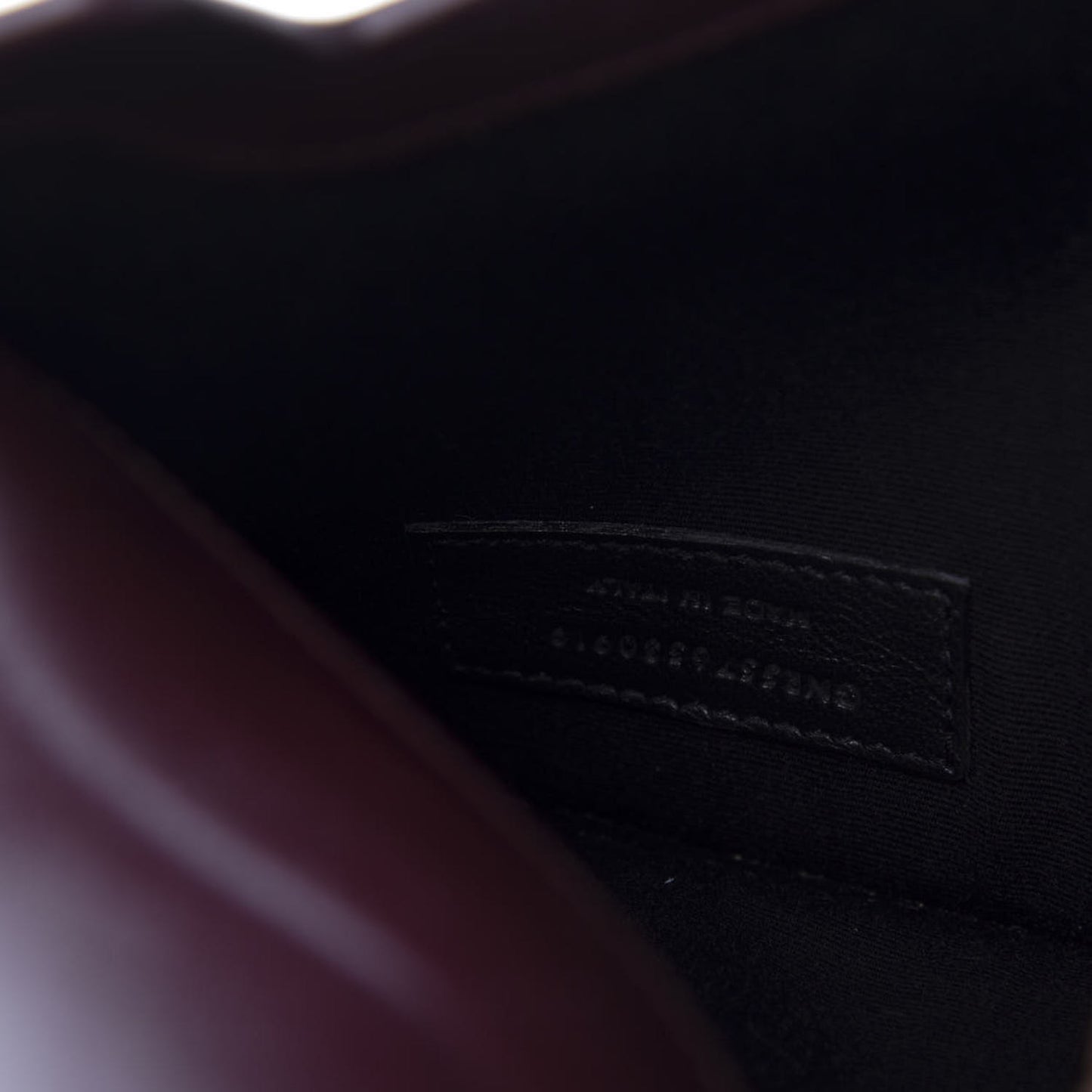 Smooth Shiny Calfskin Medium Uptown Removable Pouch