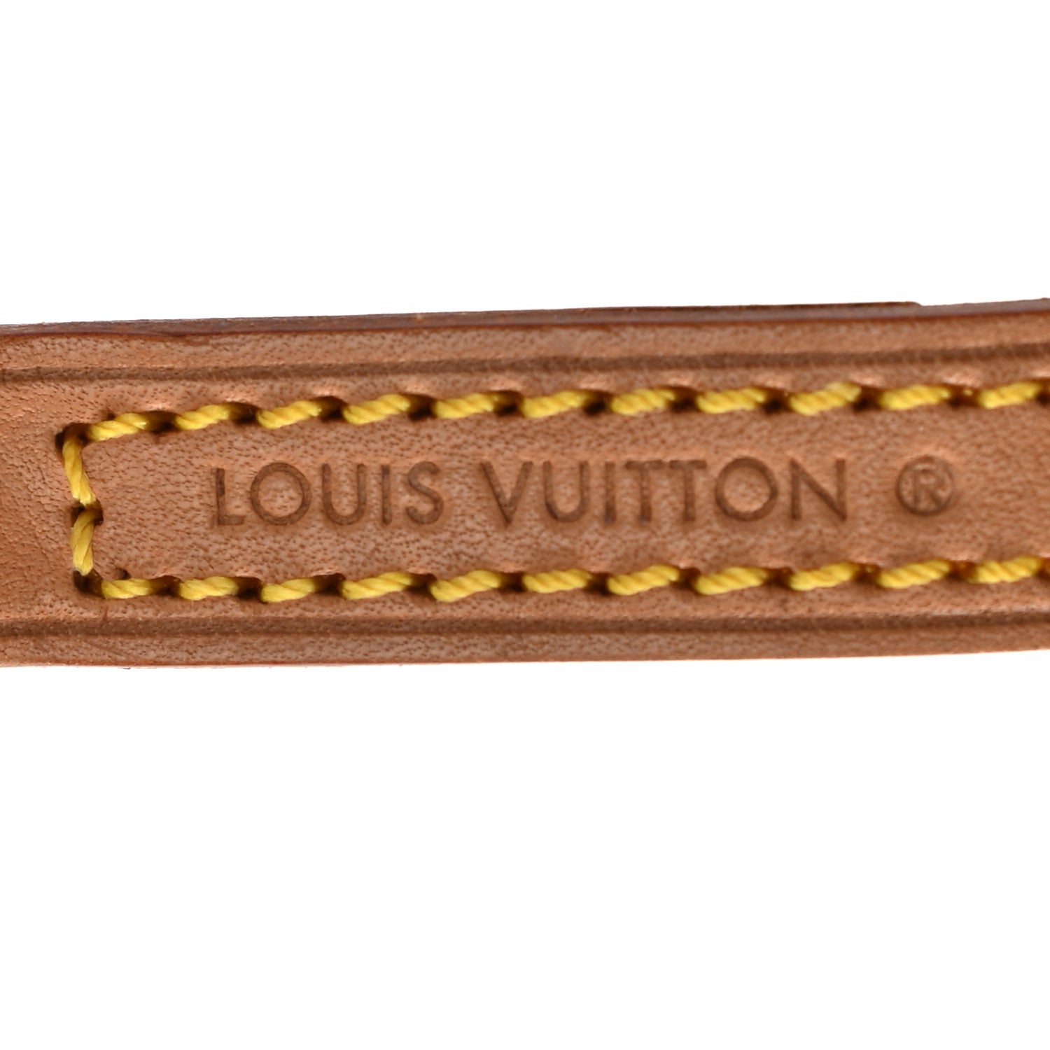 Louis Vuitton Vachetta 12mm Long Shoulder Strap VVN 3 of 4
