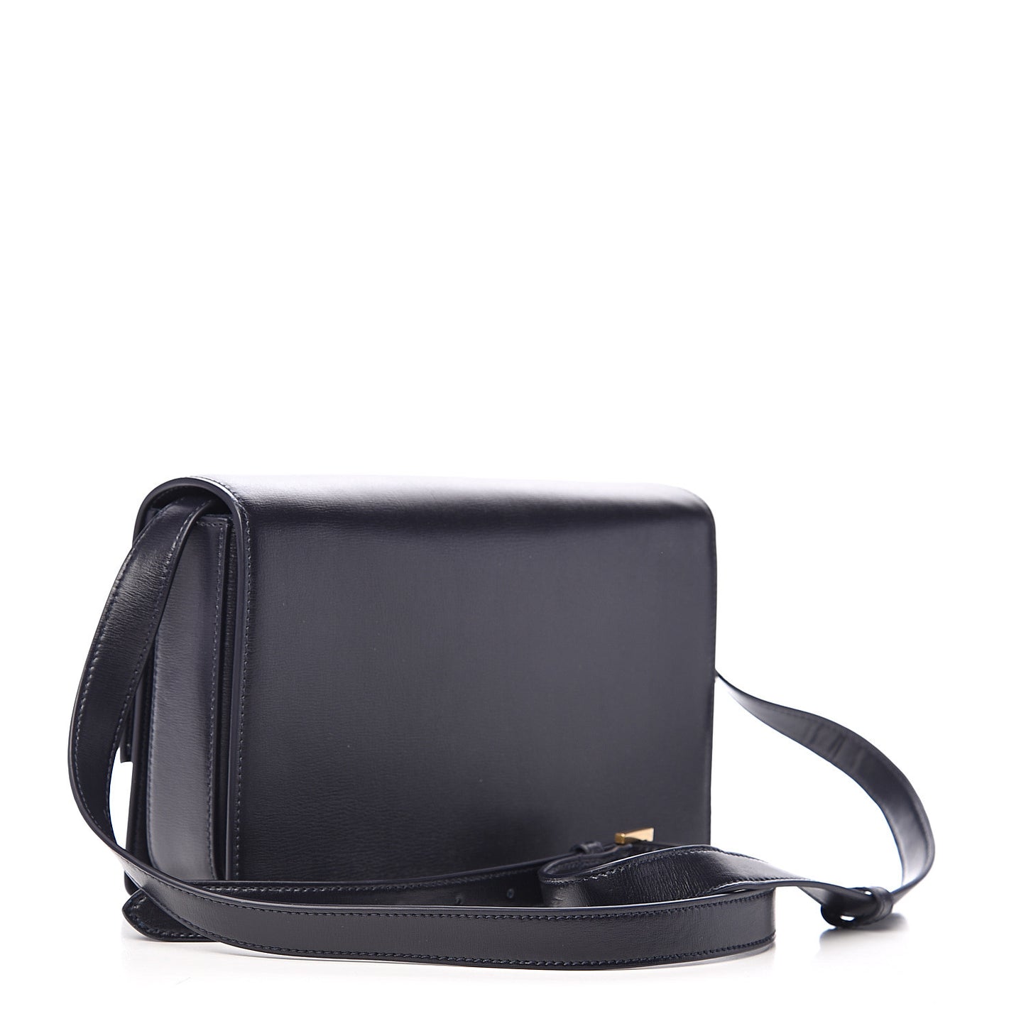Smooth Calfskin Suede Medium Bellechasse Navy