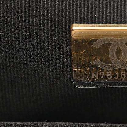Chanel Lambskin Quilted Jumbo Single Flap Black 13 of 21