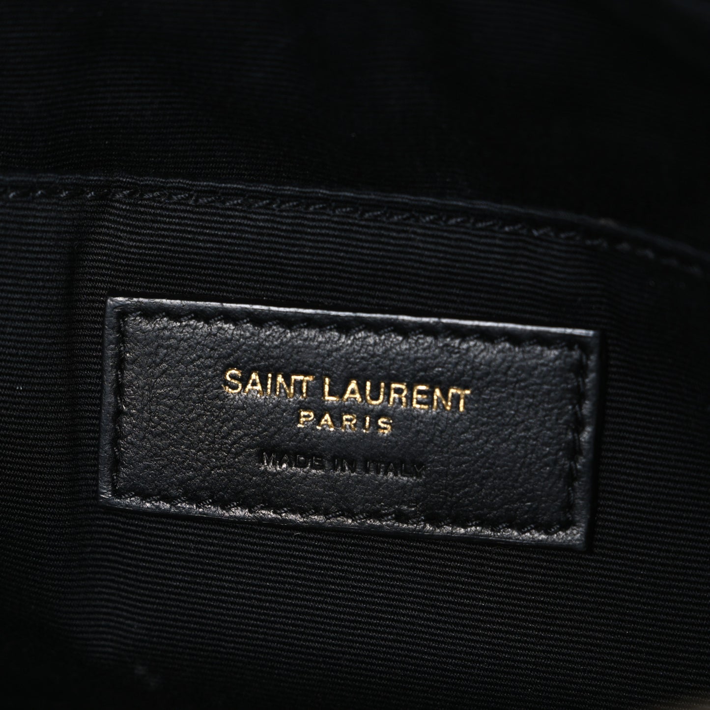 Calfskin Matelasse Monogram Lou Camera Bag Black