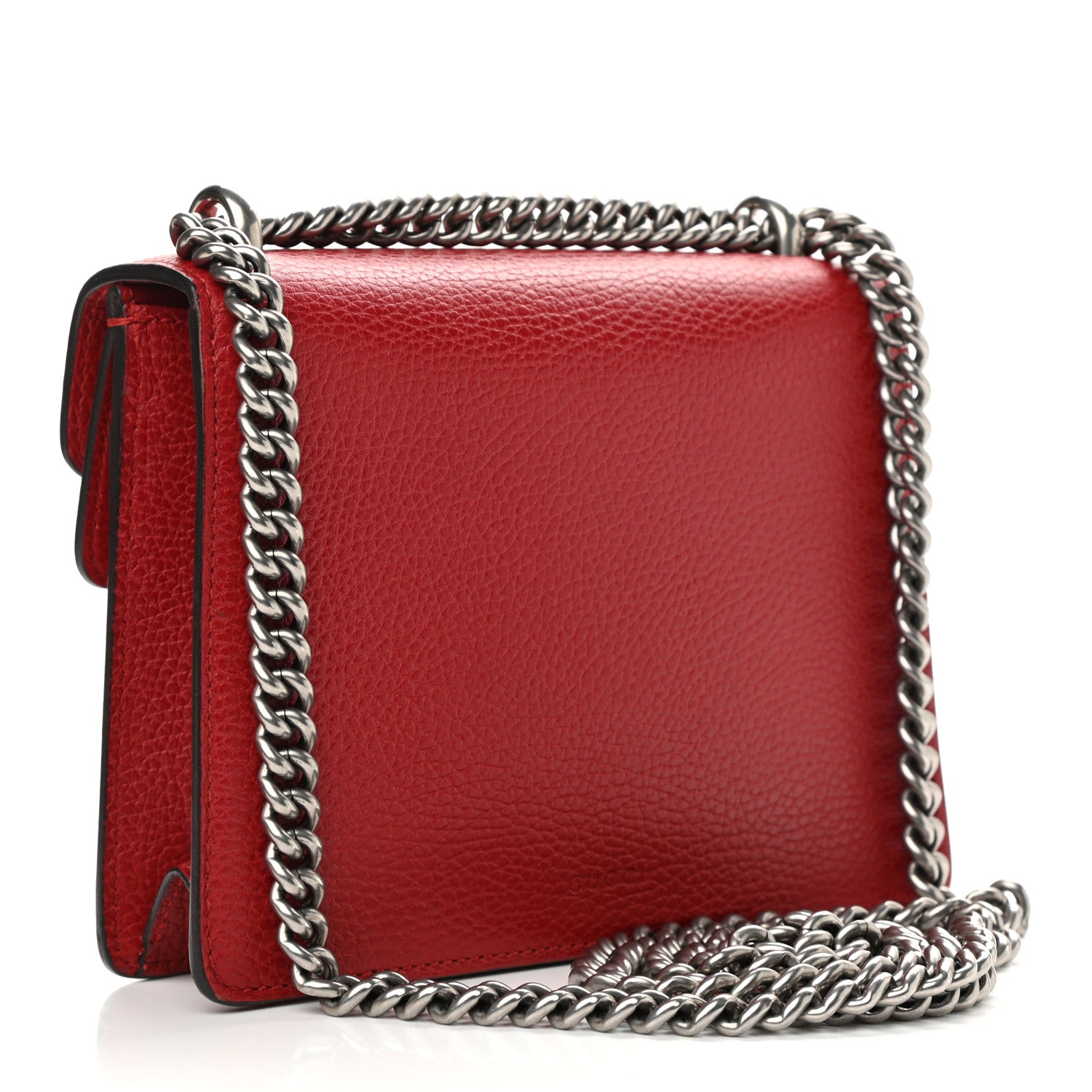 Gucci Calfskin Mini Dionysus Shoulder Bag Hibiscus Red 3 of 10