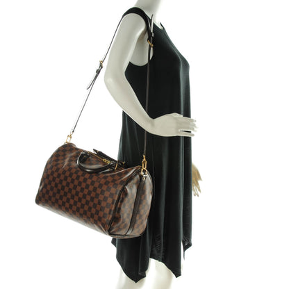 Louis Vuitton Damier Ebene Speedy Bandouliere 35 2 of 7