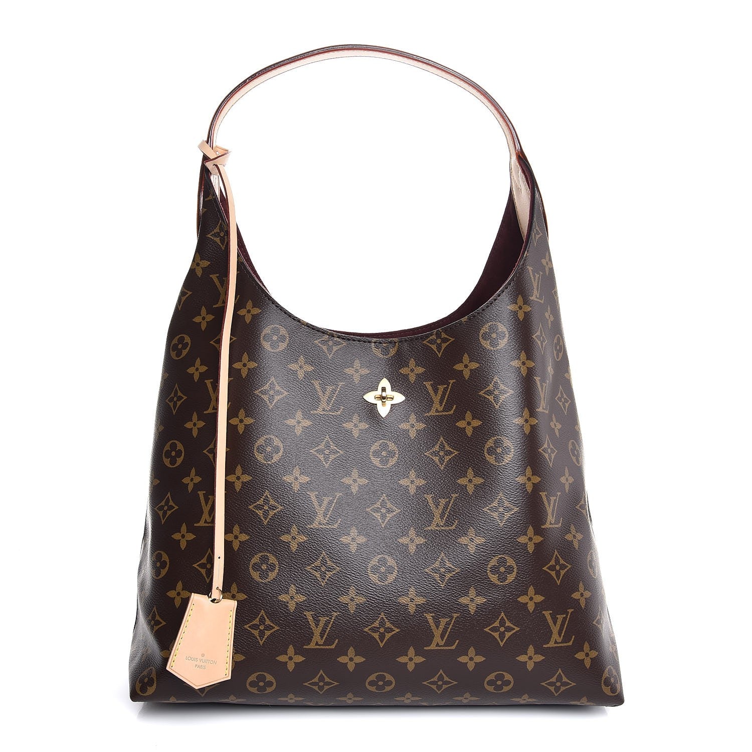 Louis Vuitton Monogram Flower Hobo Beige 1 of 9