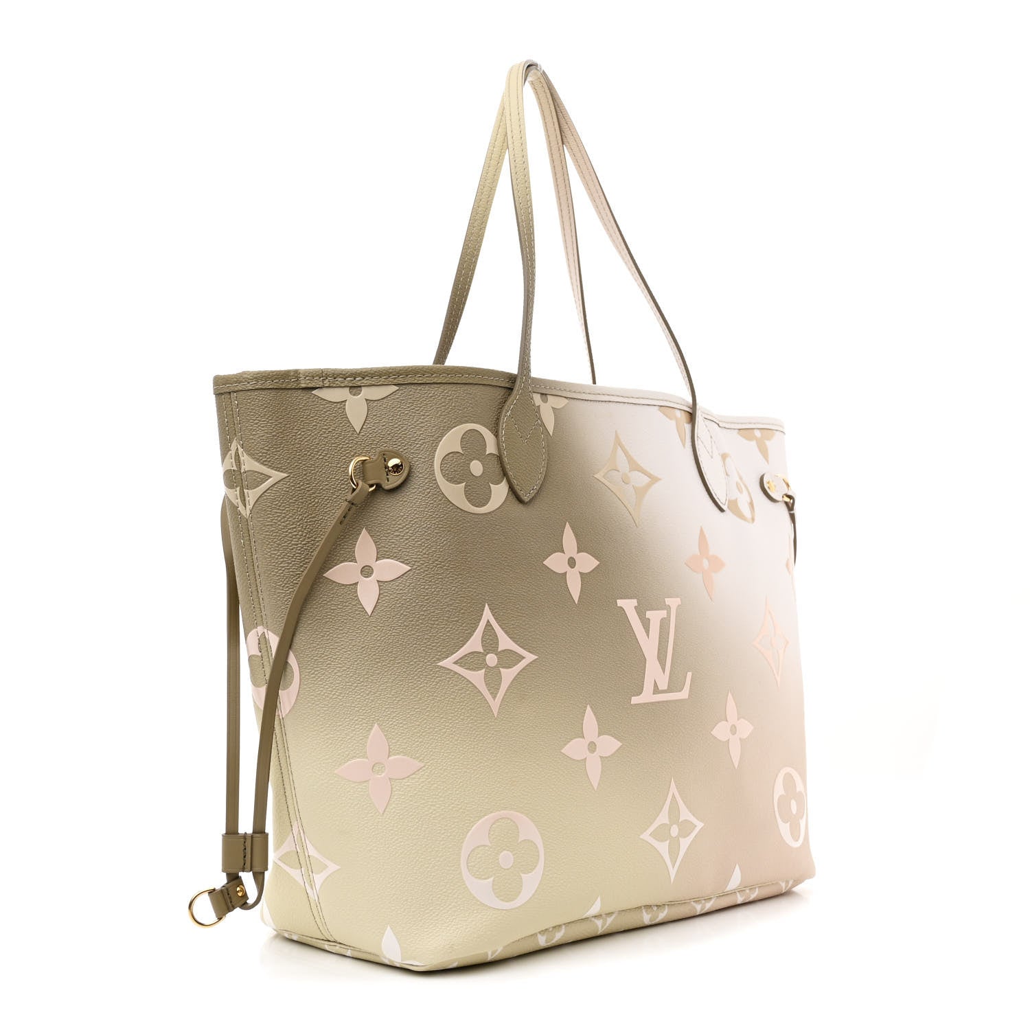 Louis Vuitton Monogram Giant Spring In The City Neverfull MM Sunset Kaki 4 of 11