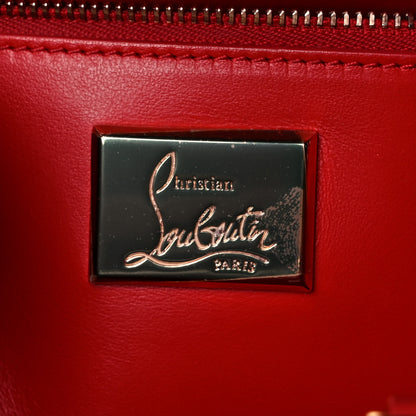 Christian Louboutin Calfskin Embroidered Beaded Small Paloma Multicolor Brown 6 of 20