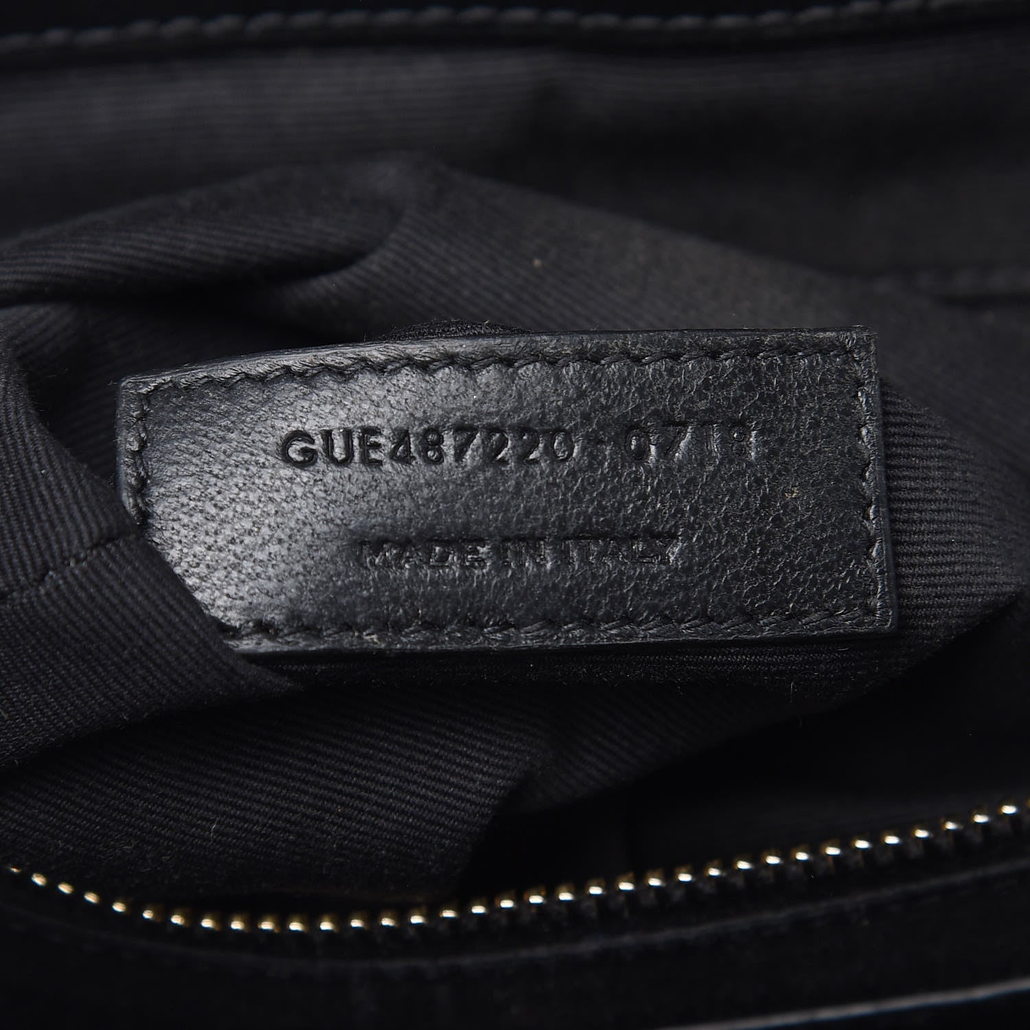 Saint Laurent Velvet Y Quilted Monogram Small Loulou Backpack Black 6 of 17