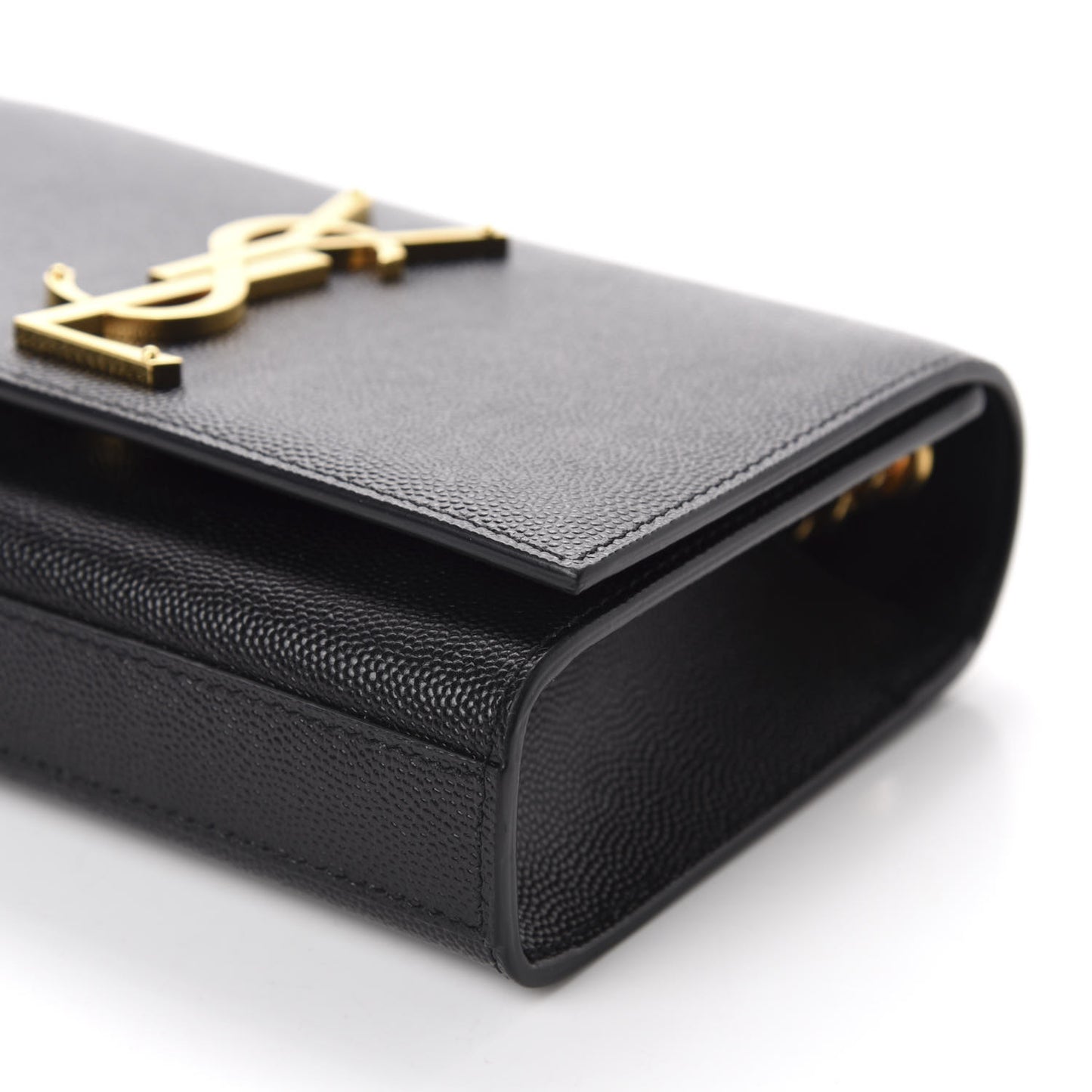 Grain De Poudre Small Monogram Kate Satchel Black