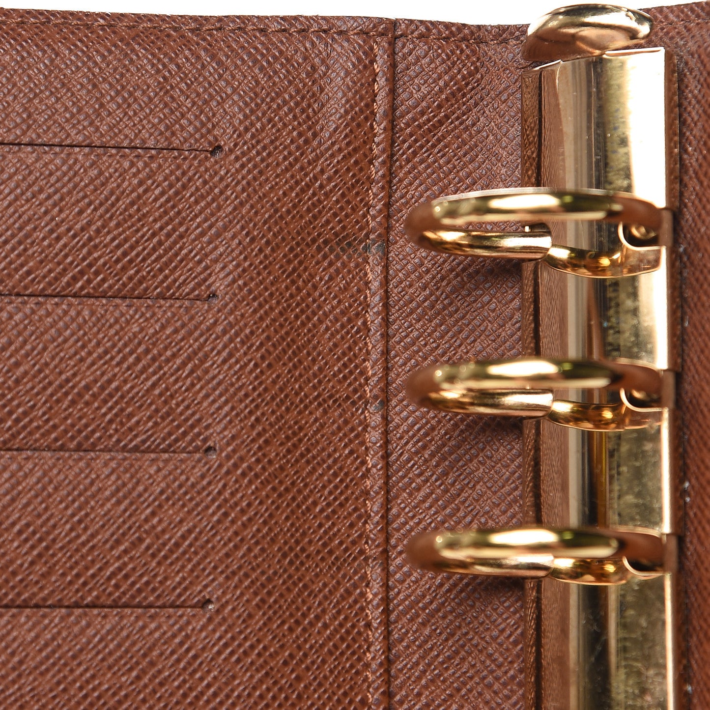 Monogram Medium Ring Agenda Cover