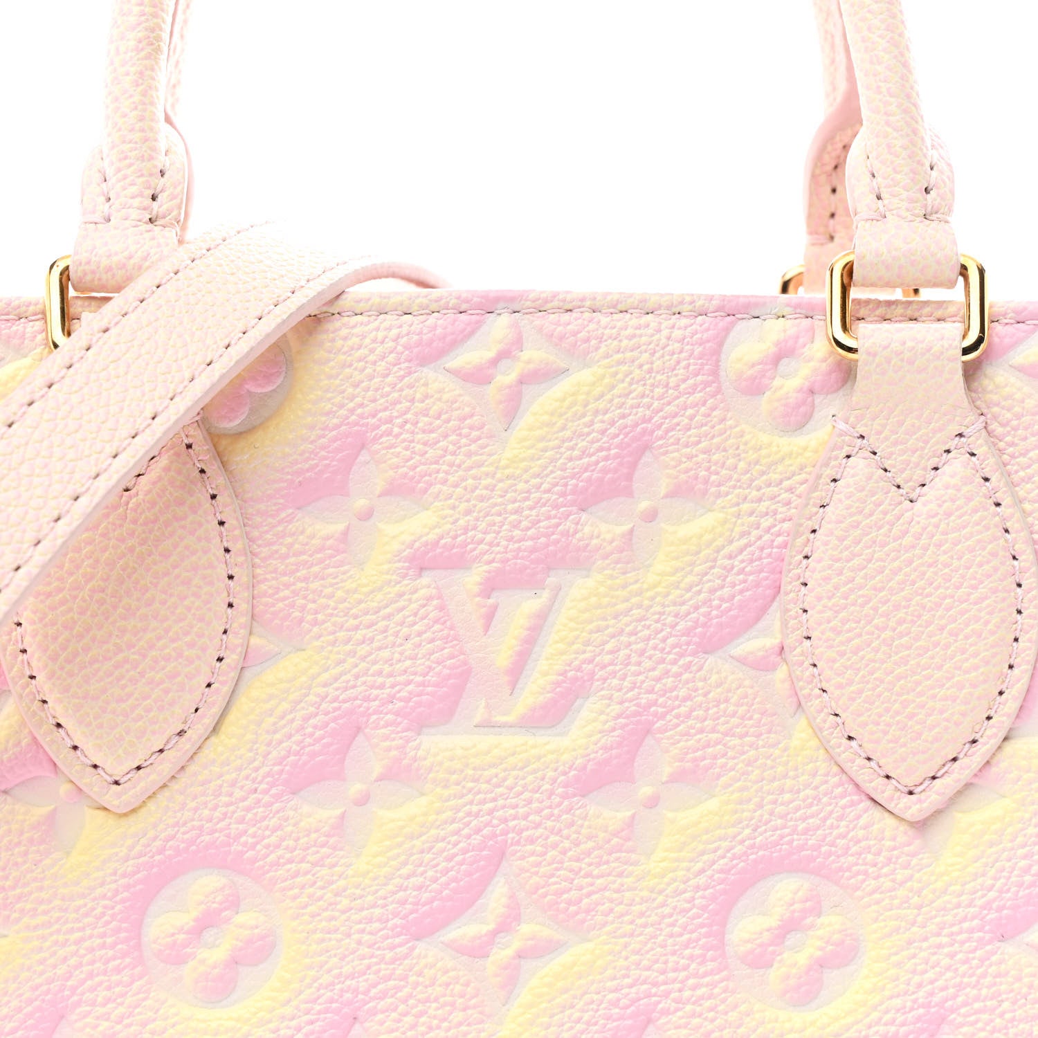 Louis Vuitton Empreinte Monogram Summer Stardust Onthego PM Pink 7 of 10