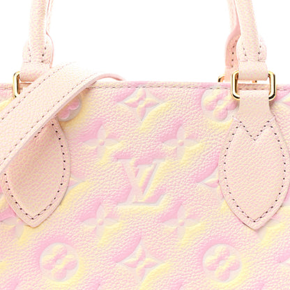 Louis Vuitton Empreinte Monogram Summer Stardust Onthego PM Pink 7 of 10
