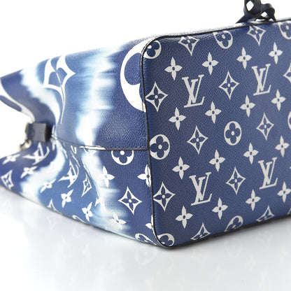 Louis Vuitton Monogram Escale Neonoe MM Blue 6 of 10