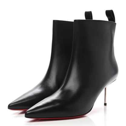 Christian Louboutin Calfskin Galvafiori Epic Ankle Boots 40 Black 3 of 7