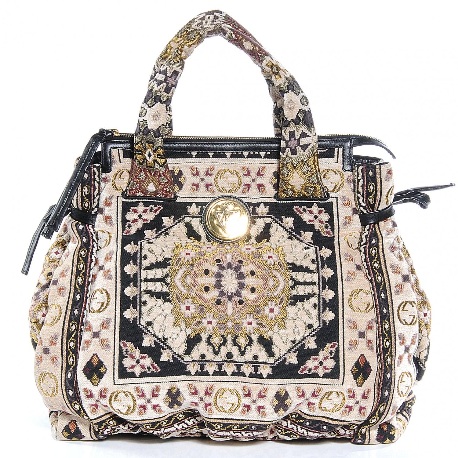 Gucci Tapestry Large Hysteria Tote 1 of 8