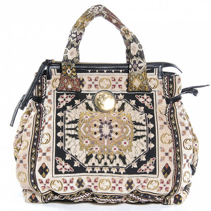 Gucci Tapestry Large Hysteria Tote 1 of 8