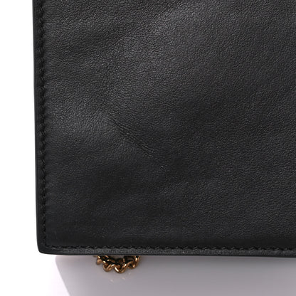 Versace Vitello Medallion Cell Phone Crossbody Black 11 of 12