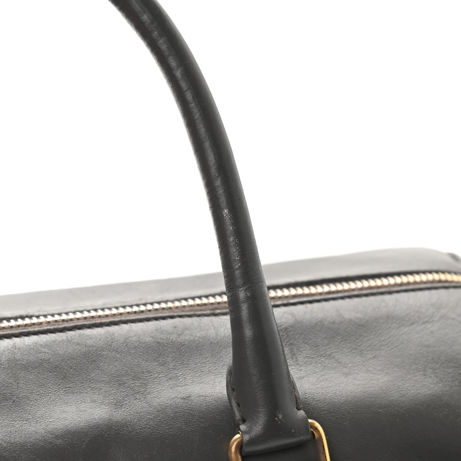 Saint Laurent Calfskin Classic Duffle 6 Earth 9 of 14