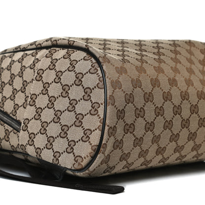 Gucci GG Monogram Travel Backpack Dark Brown 4 of 10