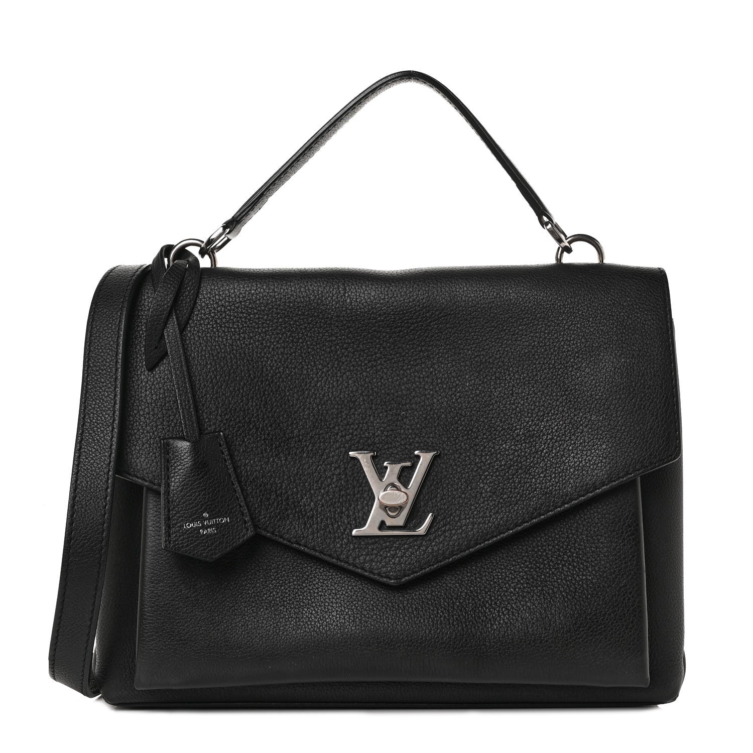 Louis Vuitton Soft Calfskin My Lockme Top Handle Black 1 of 11