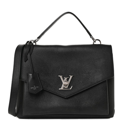 Louis Vuitton Soft Calfskin My Lockme Top Handle Black 1 of 11